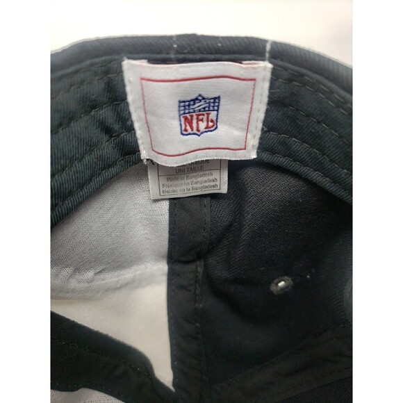 Arizona Cardinals NFC Champions 2008 Hat Adjustible Strap AZ Cards Black White - Picture 9 of 16